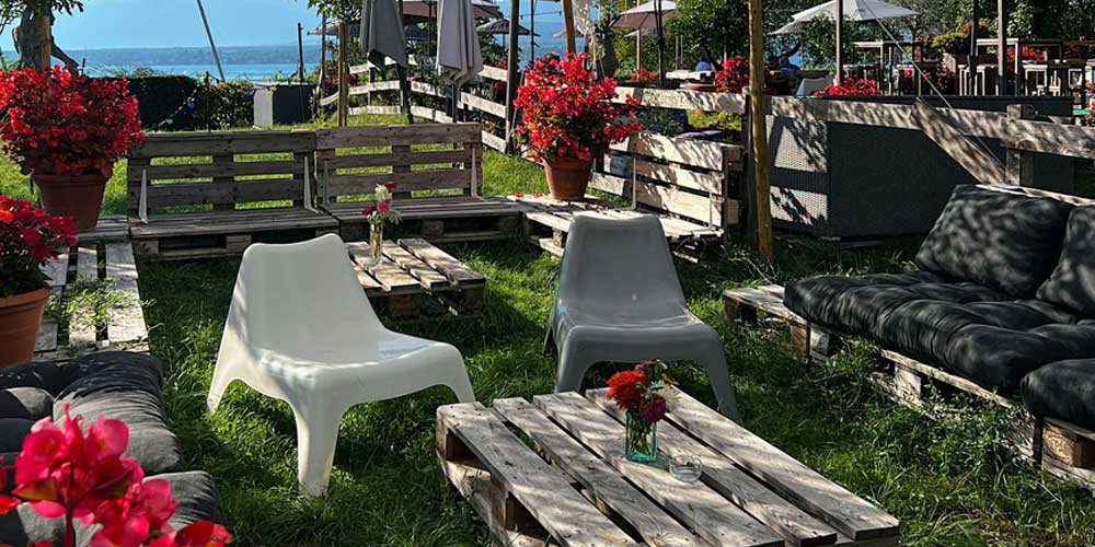 Au Pre de l'Eau, la buvette