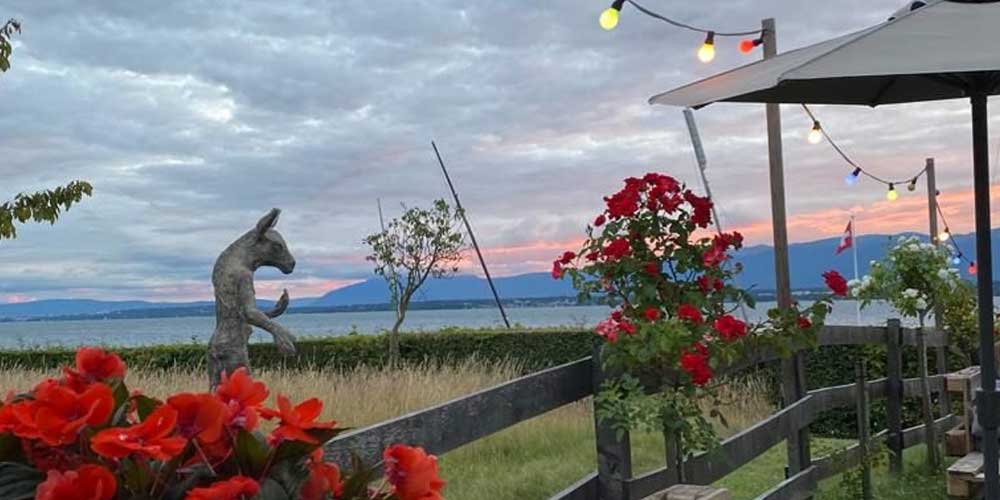 Au Pre de l'Eau, la buvette